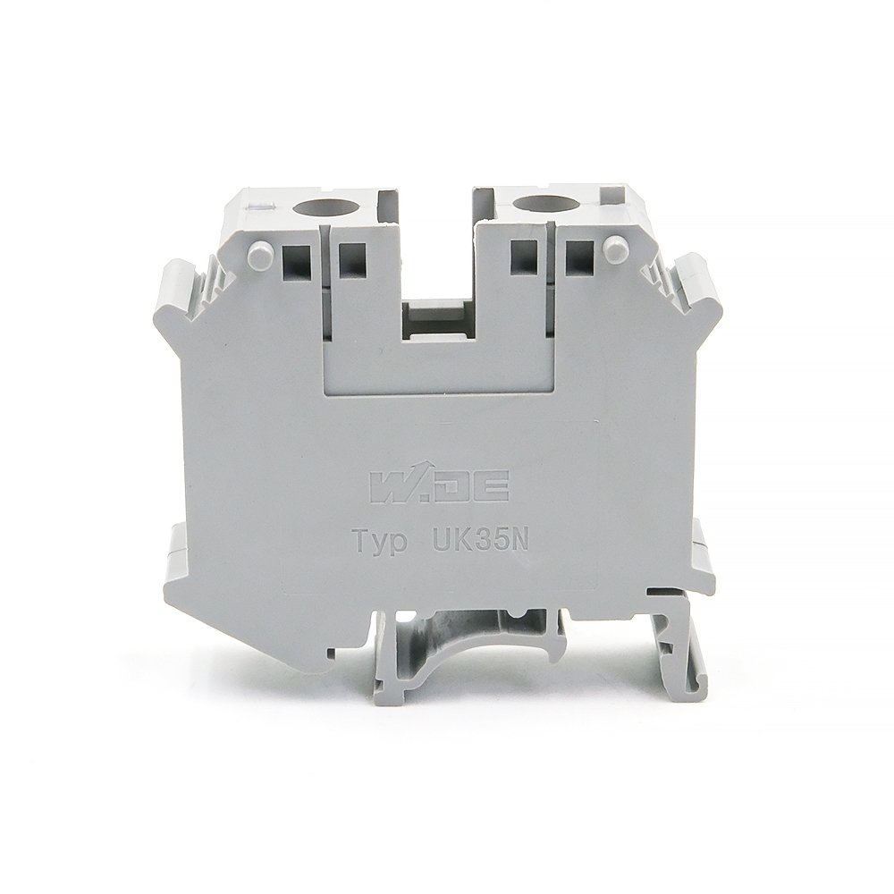 UIK 35 Low-Profile Screw Connection DIN Rail Terminal Block