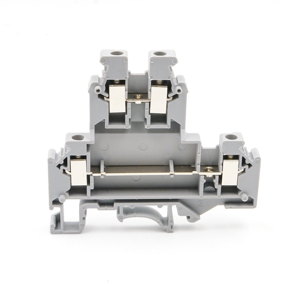 UKKB 5 Offset Double-Level DIN Rail Terminal Block