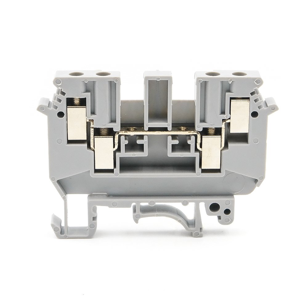 UDK 4 Four-Connection Screw Terminal Block for DIN Rail