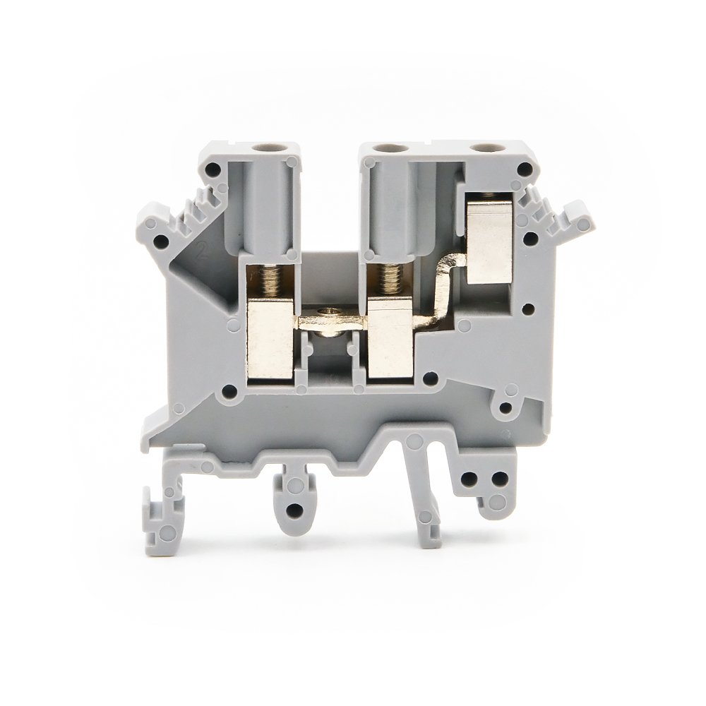 UK 5-TWIN Three-Connection Screw Terminal Block for DIN Rail