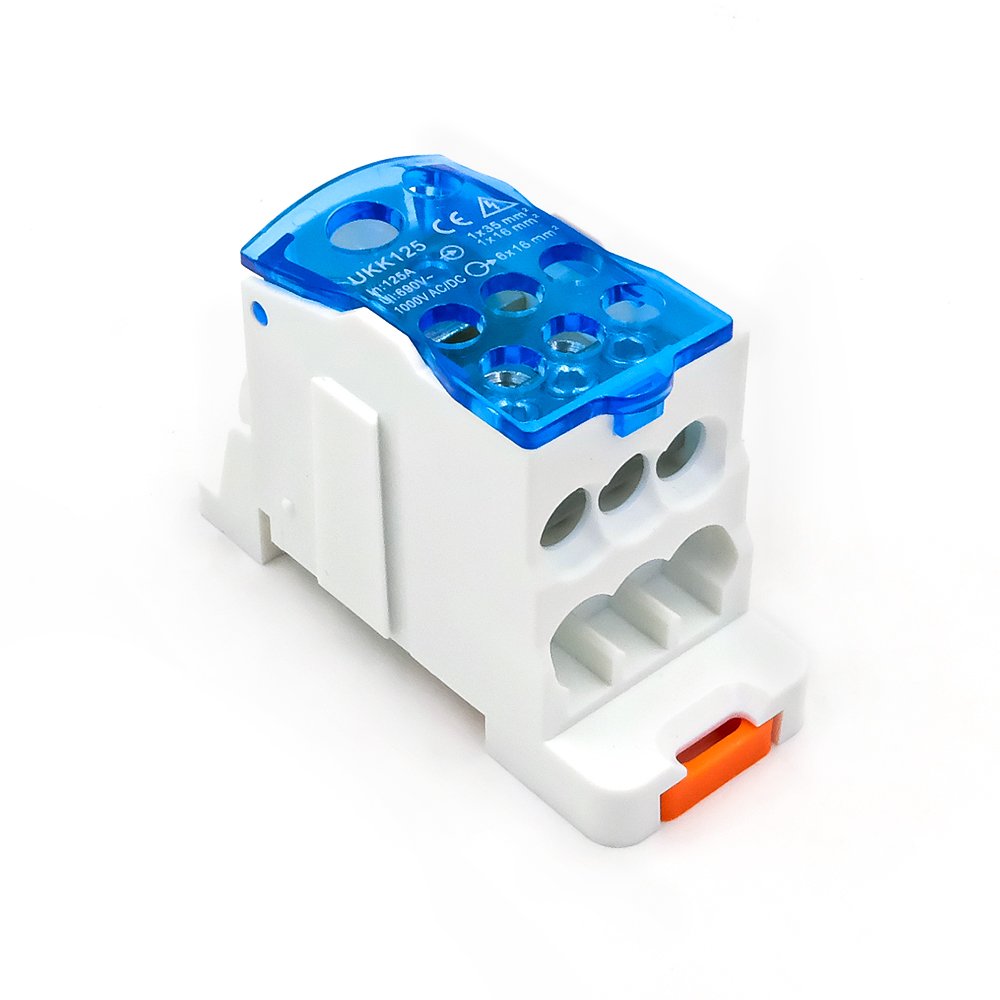 UKK 125 Covered Power Distribution Block