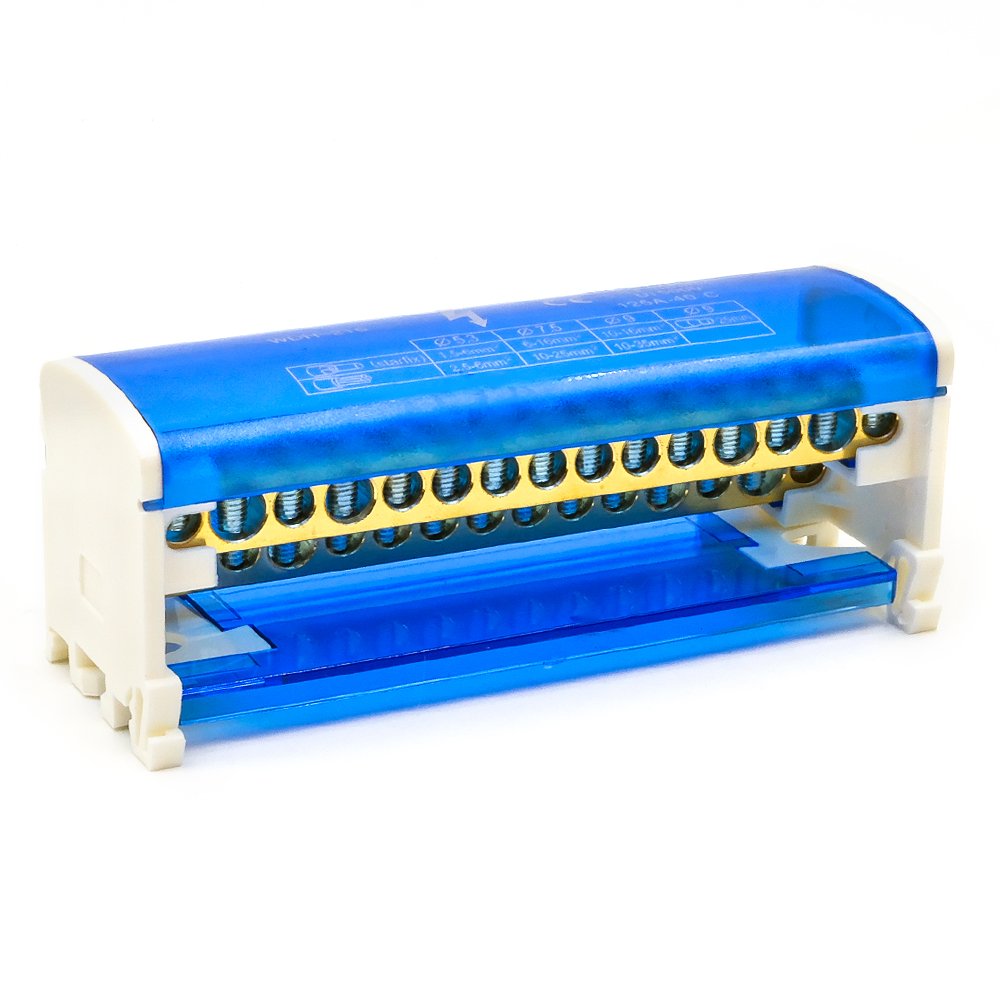WDH 215 Two-Bar Power Distribution Block