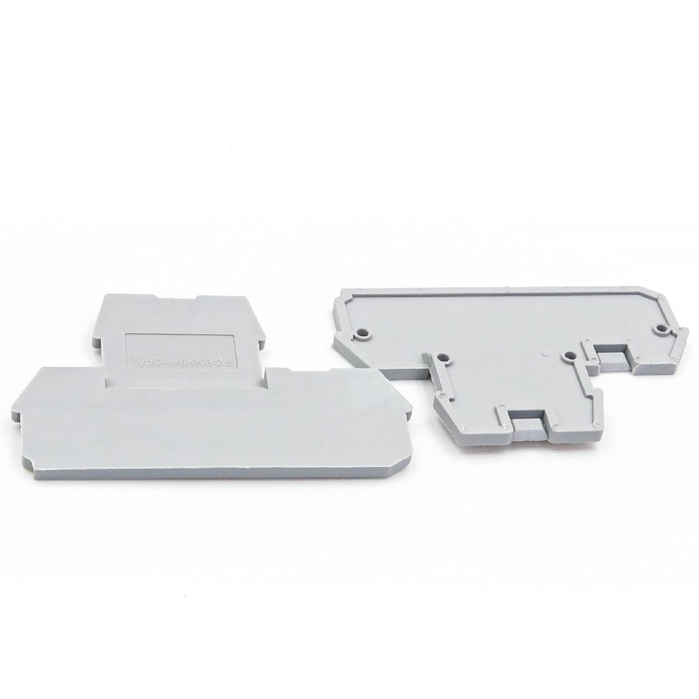 D-MBKKB 2.5 End Cover for Compact Double-Level Terminal Blocks