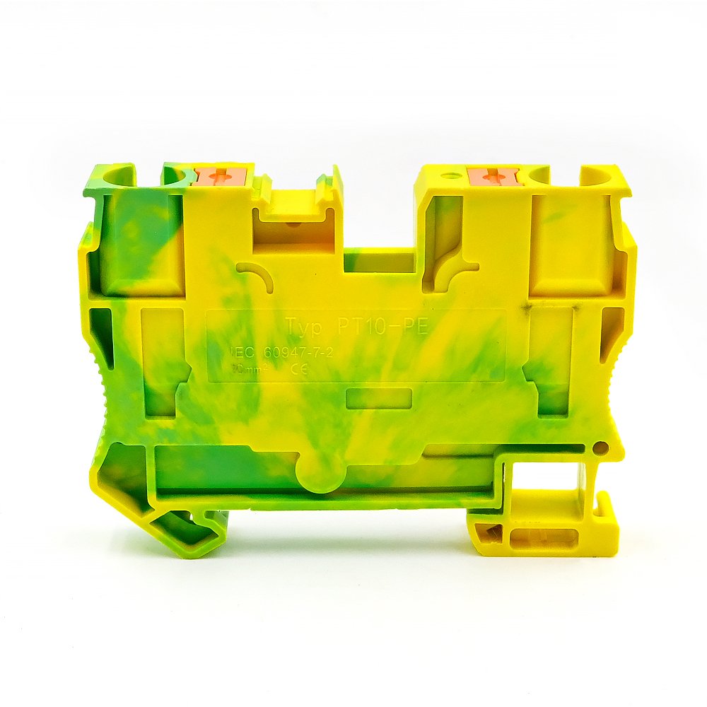 PT 10-PE PE Ground Push-in DIN Rail Terminal Block - Image 3