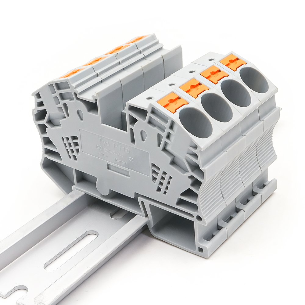 PT 16 Push-in DIN Rail Terminal Block - Image 5